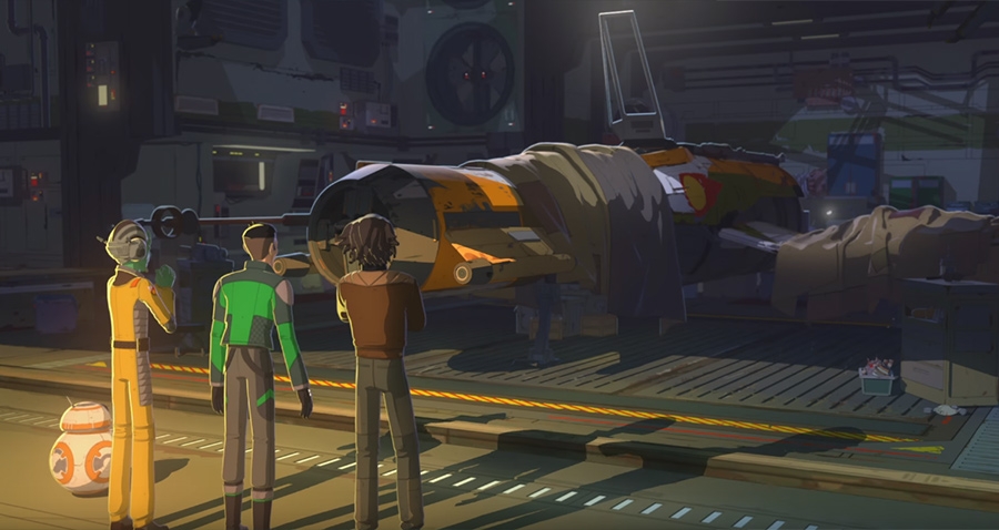 star wars r&eacute;sistance vaisseau