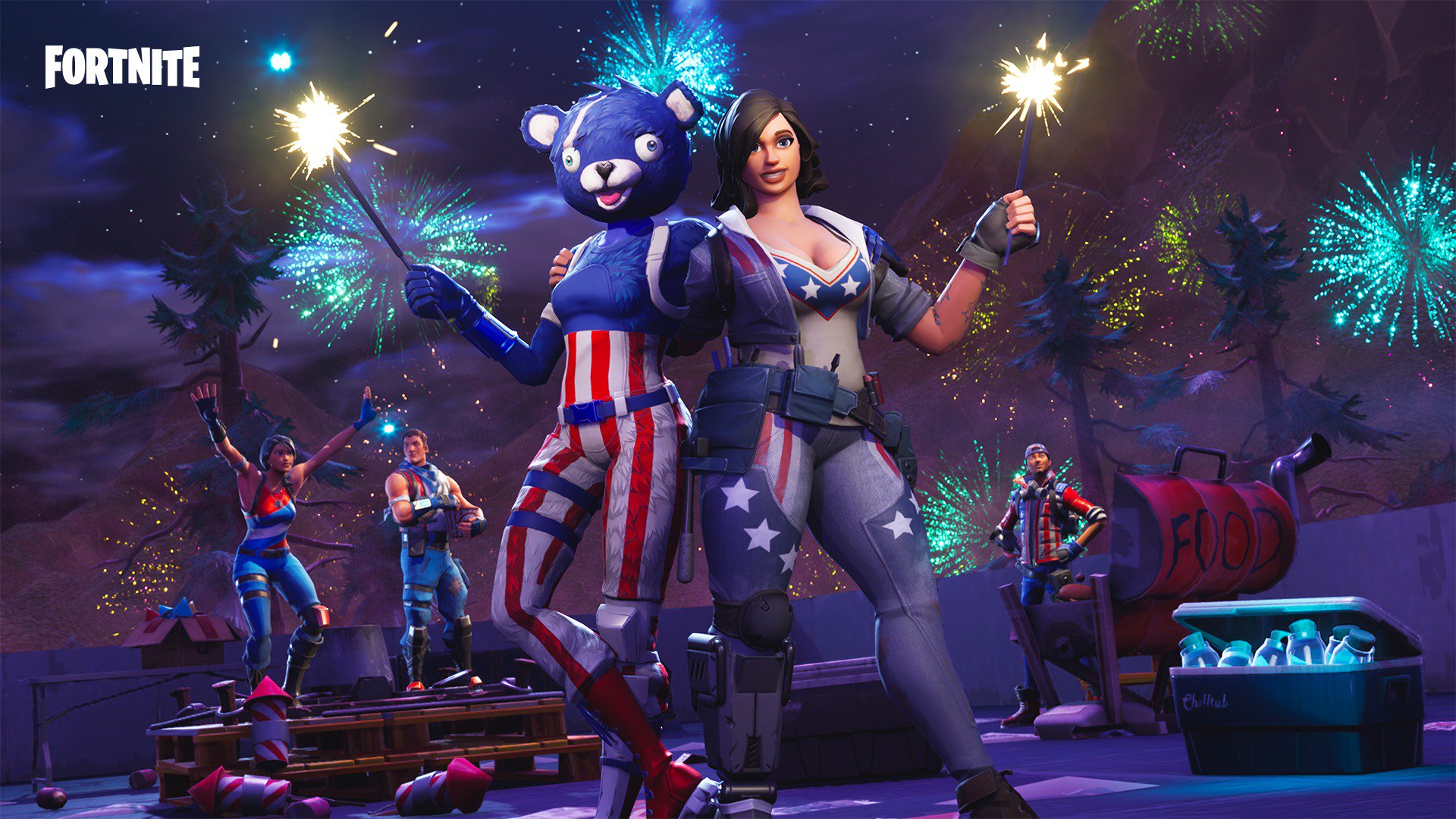 Fortnite saison 6 4th July