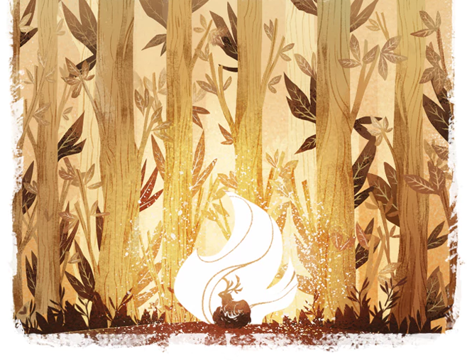Spirits of the forest art