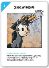 Unstable Unicorns Chainsaw