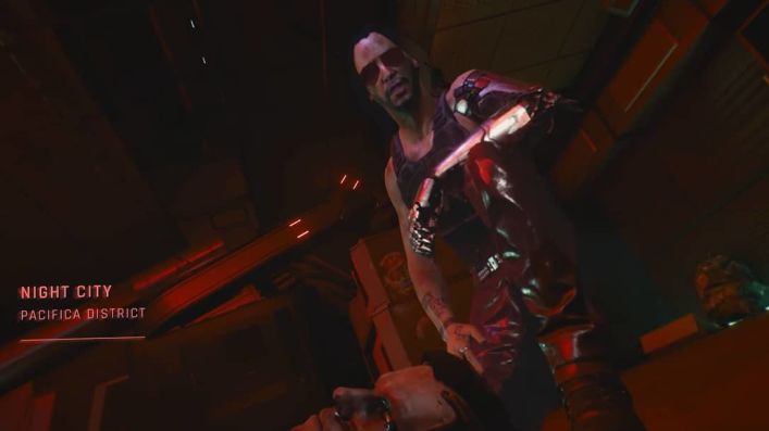 cyberpunk 2077 keanu reeves modelisation