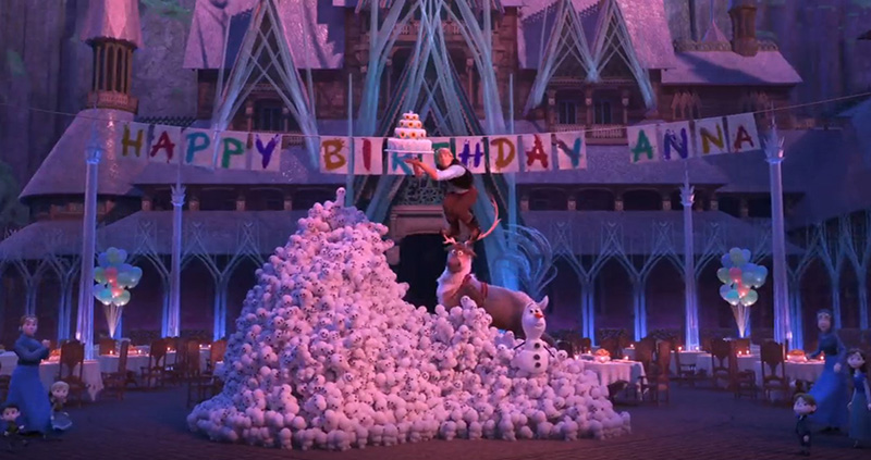 fete givree frozen fever la reine des neiges 2 court metrage
