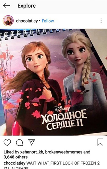 frozen 2 reine des neiges 2 images calendrier