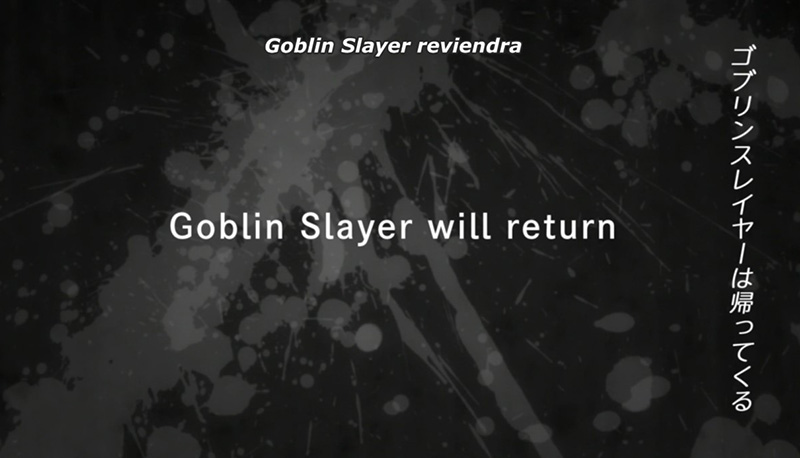 goblin slayer saison 2 annonce