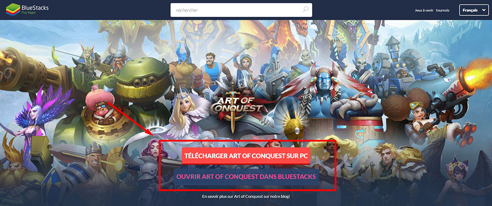 telecharger art of conquest pc