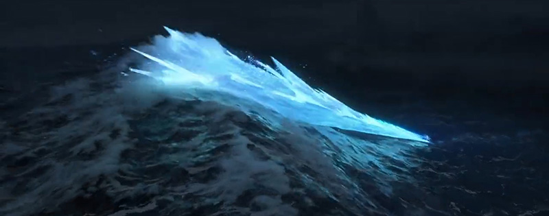 trailer la reine des neiges 2 vagues elsa